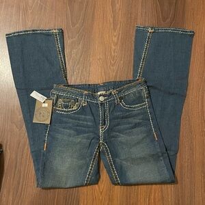 True Religion Women's Blue Bootcut Jeans
